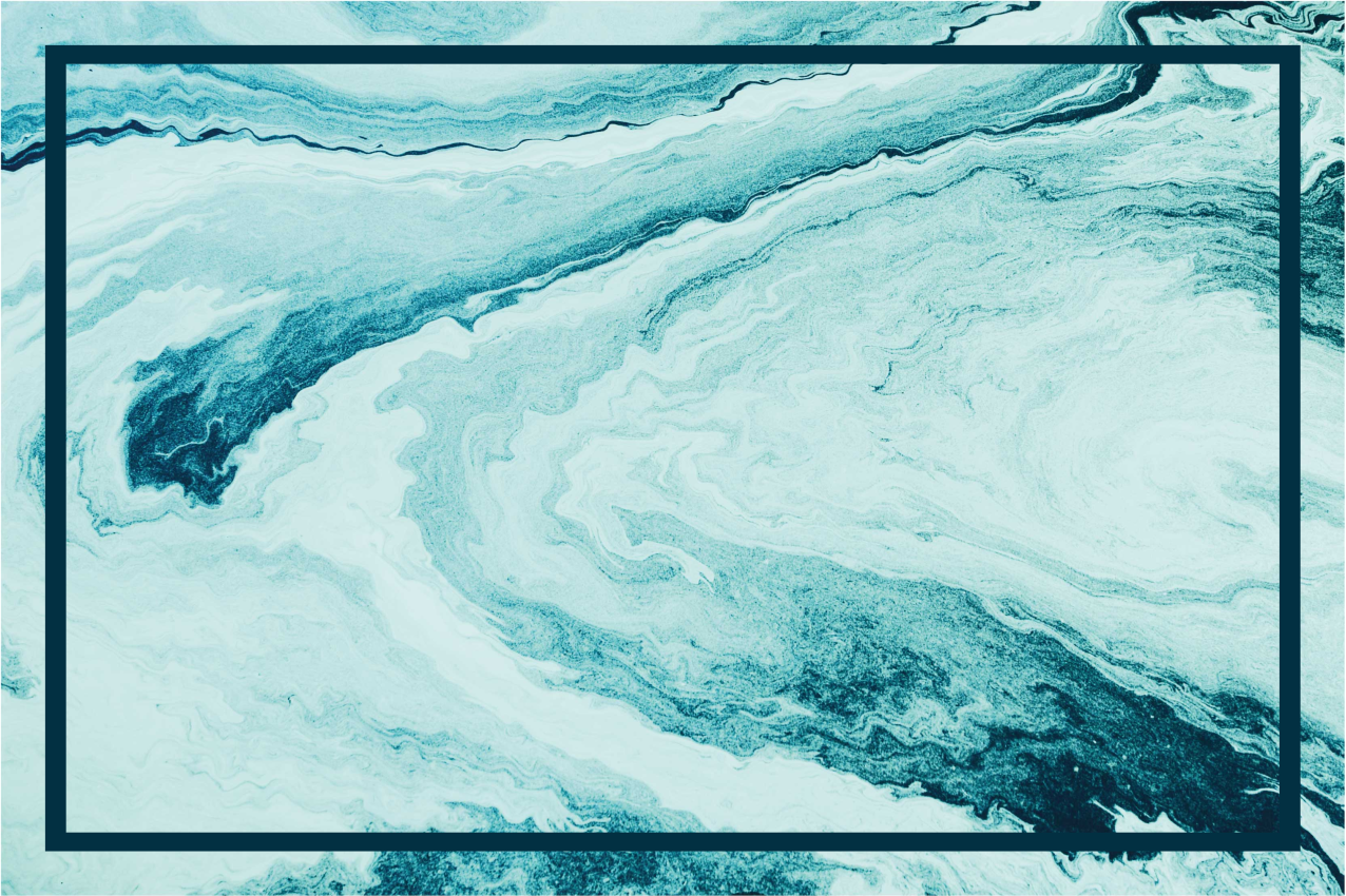 Tovaglietta americana textu motivo onde oceaniche - TenStickers