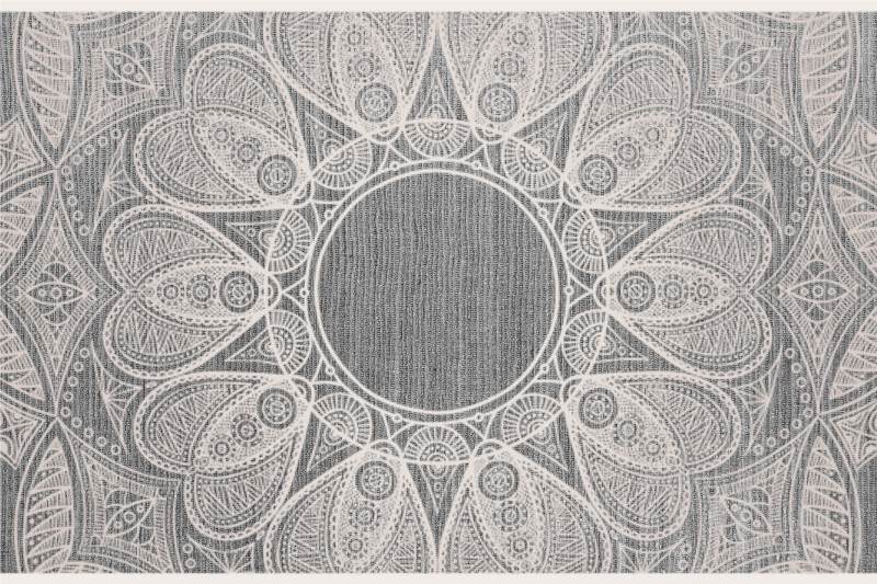 Tovaglietta americana textu motivi mandala intricati - TenStickers