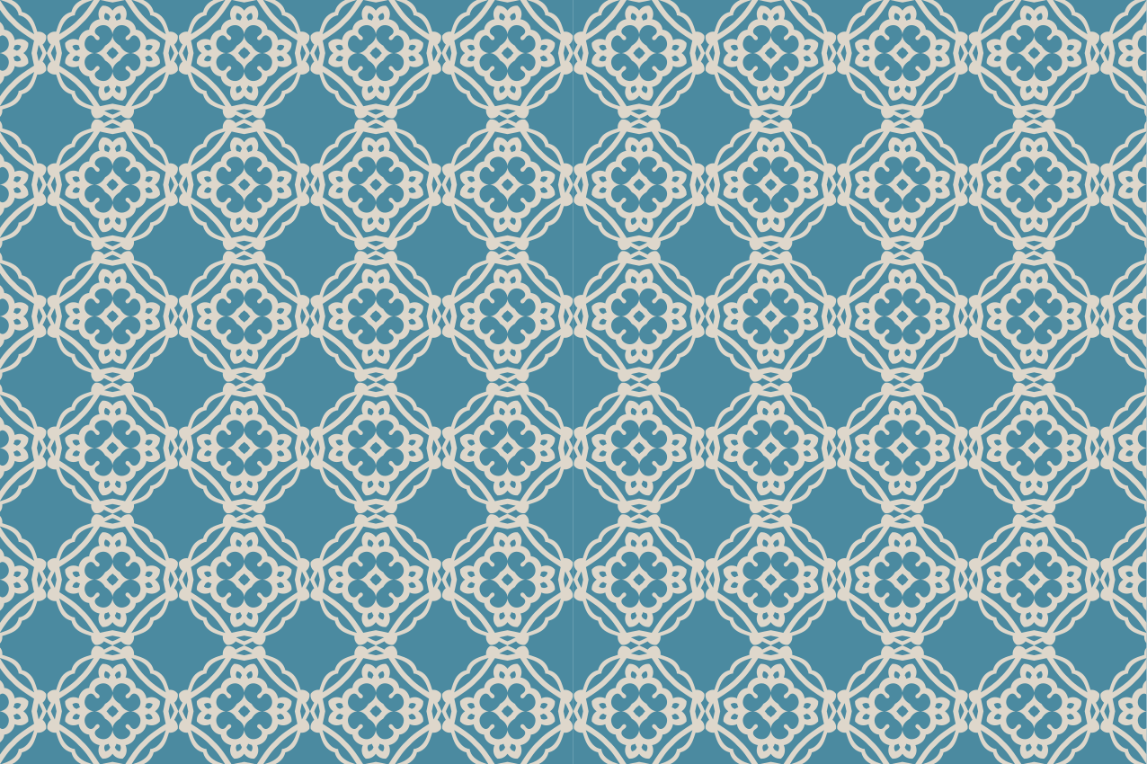 Tovaglietta americana textu sovrapposizione intricata - TenStickers