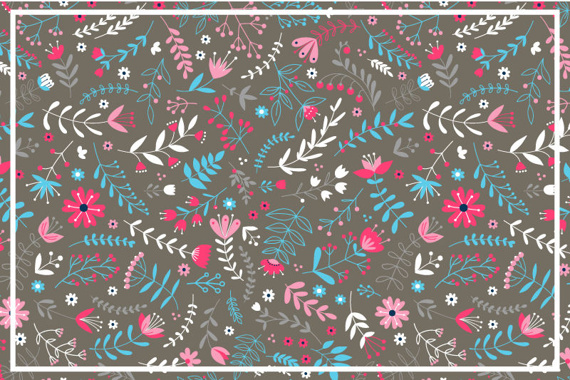 Tovaglietta americana textu finitura botanica testurizzata - TenStickers