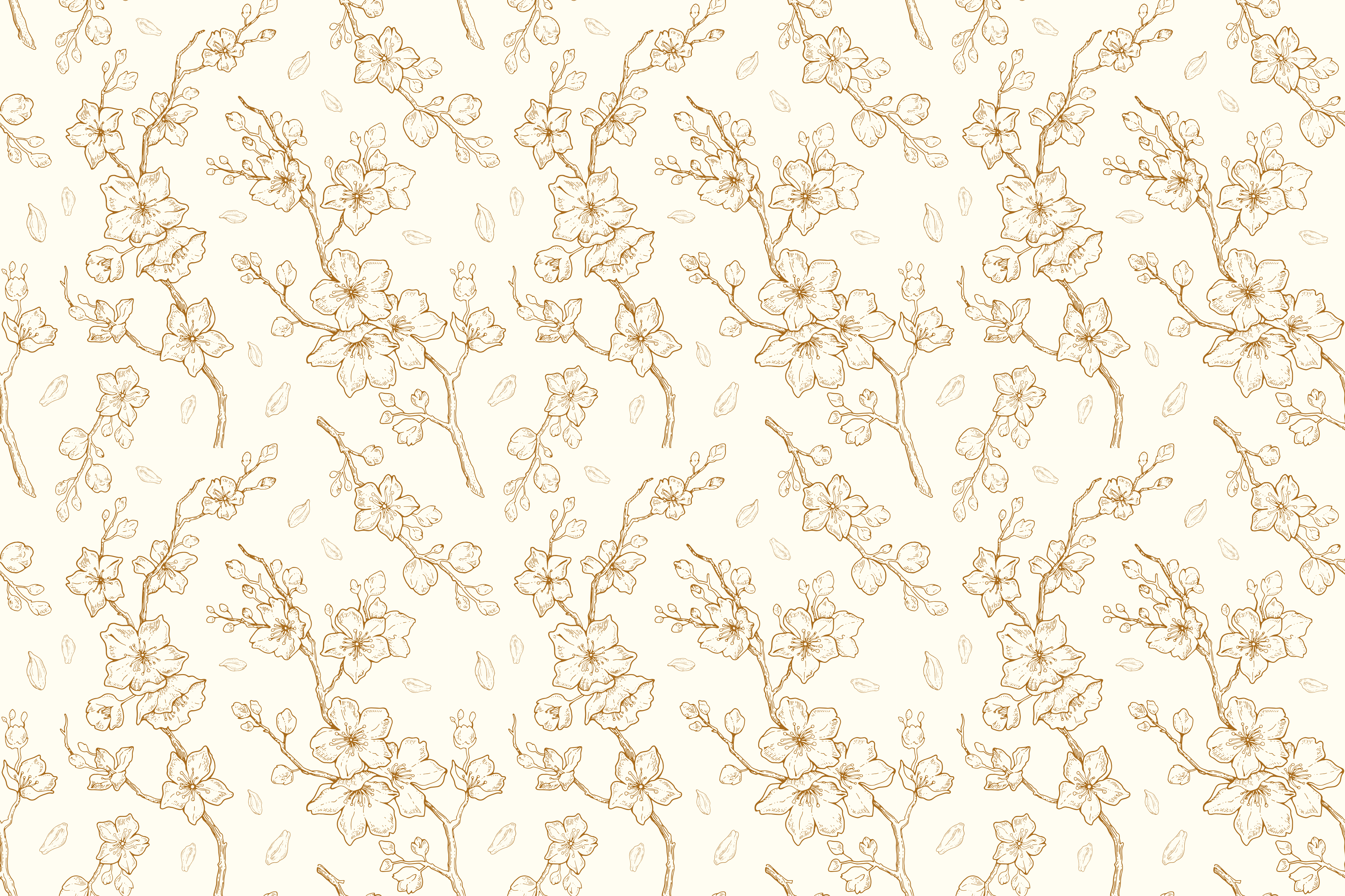 Tovaglietta americana textu raffinatezza floreale - TenStickers