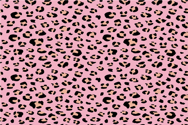 Tovaglietta americana originale in stile leopardato - TenStickers
