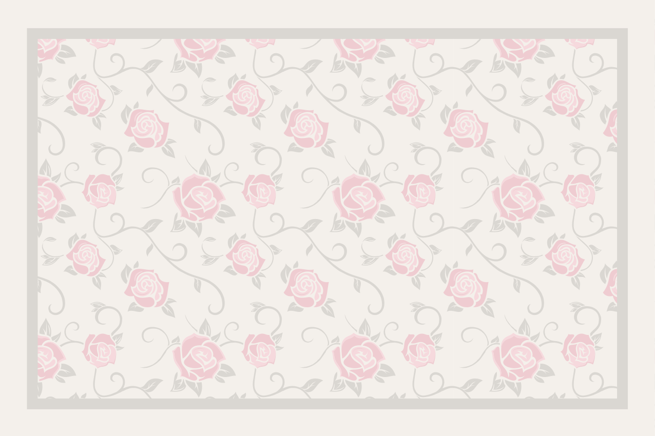 Tovaglietta americana textu motivo botanico - TenStickers