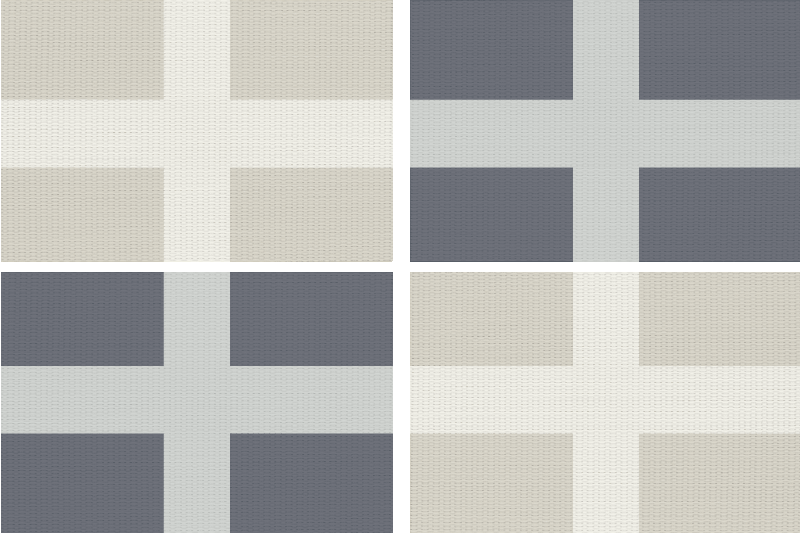 Tovaglietta personalizzata simbolo svizzera - TenStickers