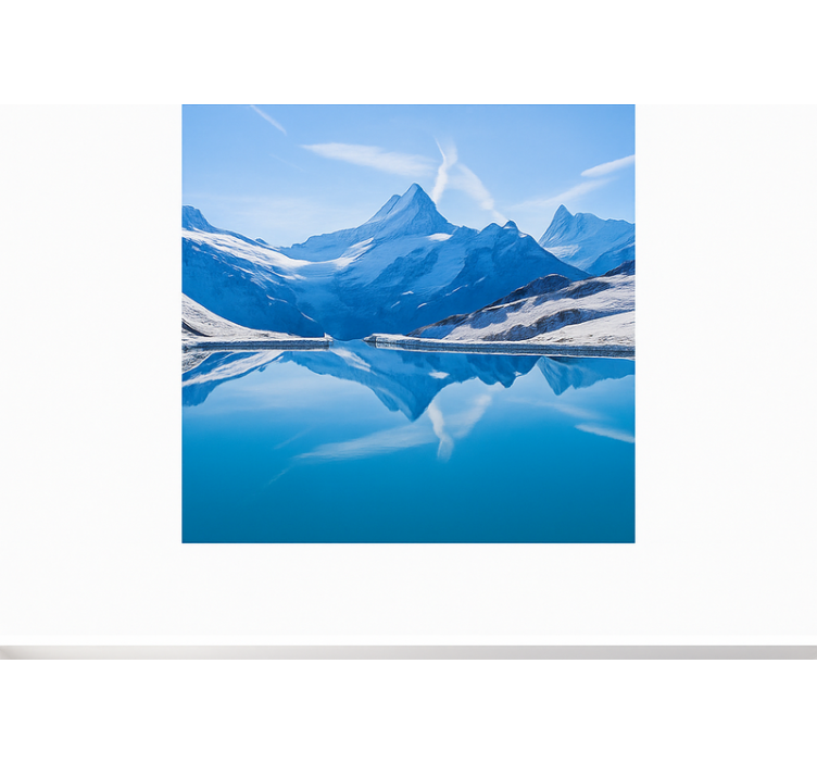 Fotomurale montagna riflessioni sul bachalpsee - TenStickers