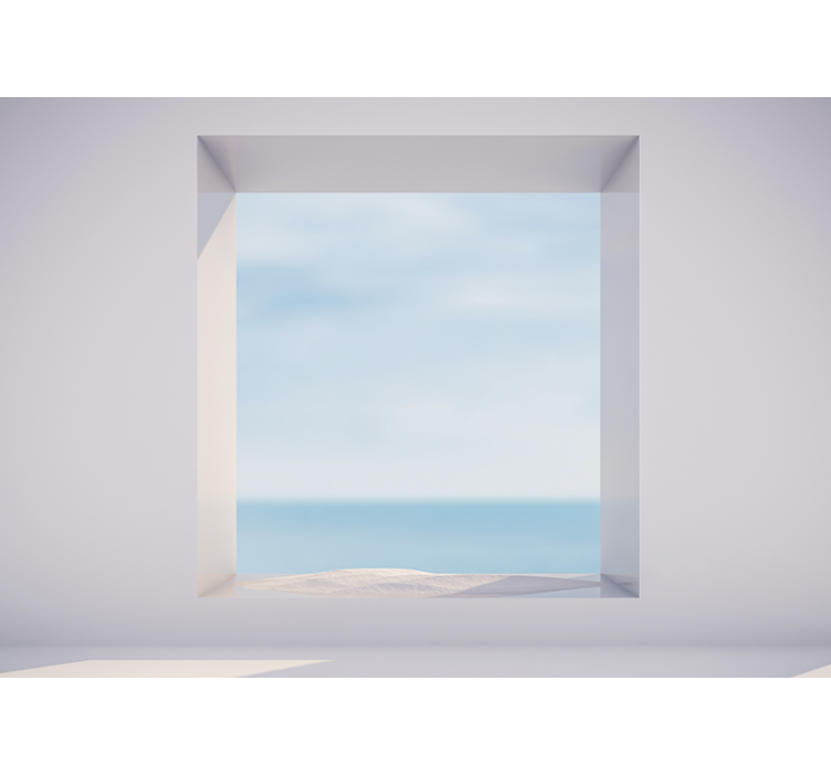 Fotomurale paesaggi vista marina tranquilla - TenStickers