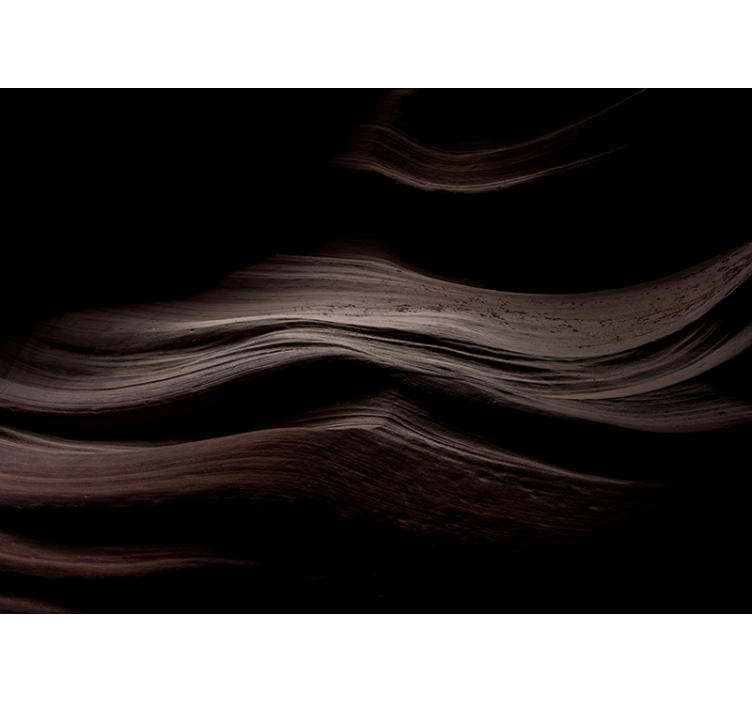 Fotomurale textures onde di terra - TenStickers