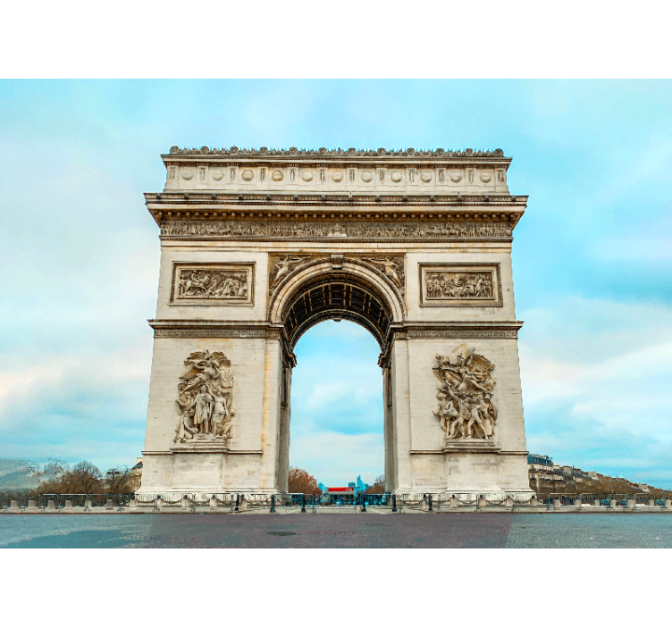 Fotomurale parigi monumento iconico di parigi - TenStickers