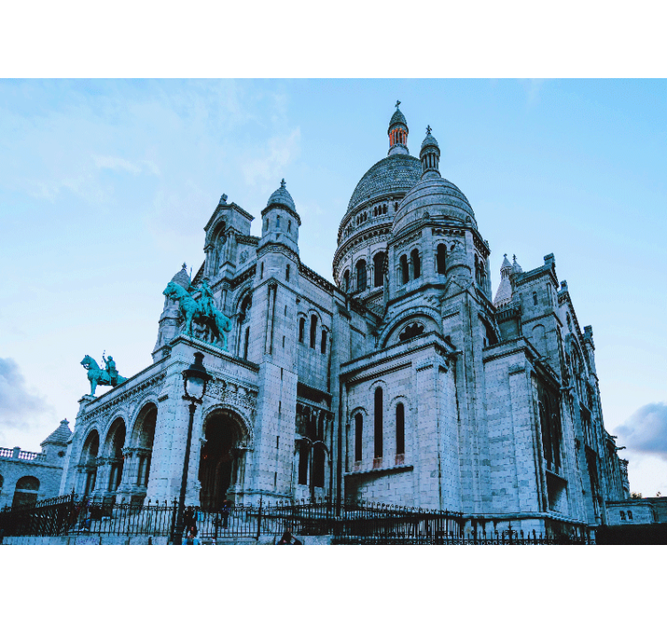 Fotomurale Parigi basilica del sacro cuore - TenStickers