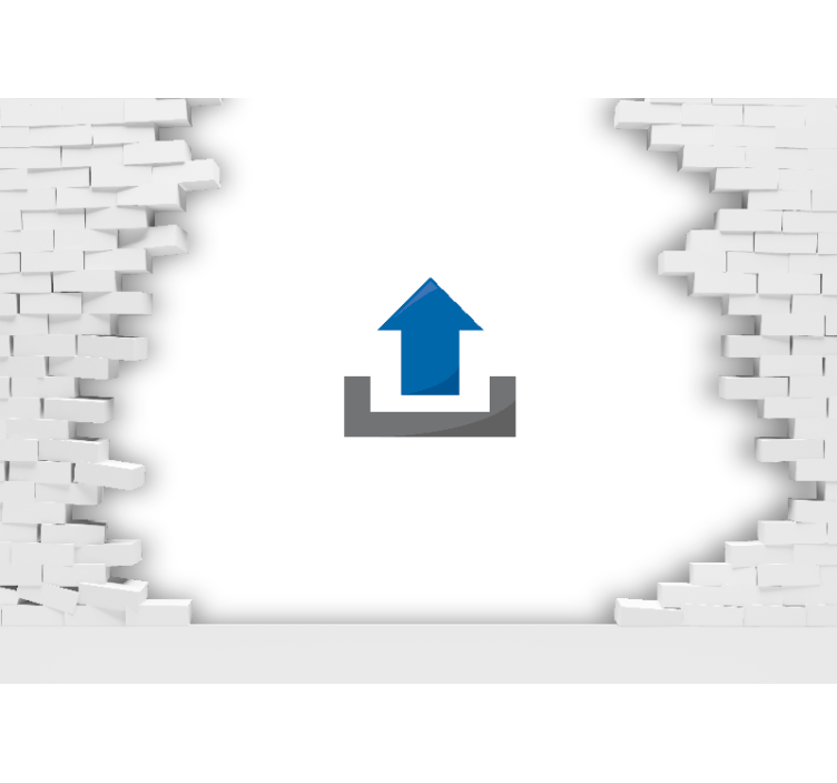 Fotomurale animali orso polare sott'acqua - TenStickers