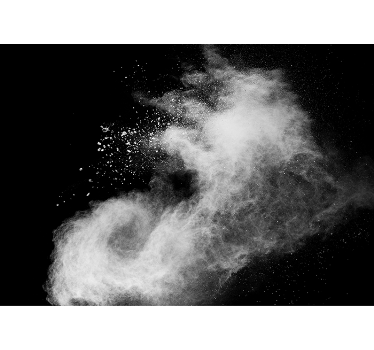 Fotomurale 3d effetto nuvola di fumo - TenStickers