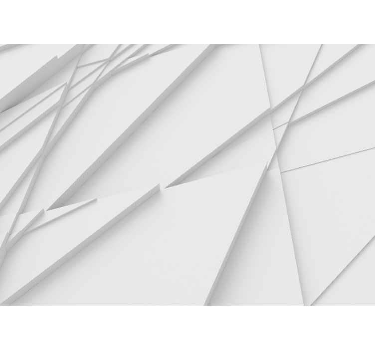 Fotomurale astratto motivi geometrici stratificati - TenStickers