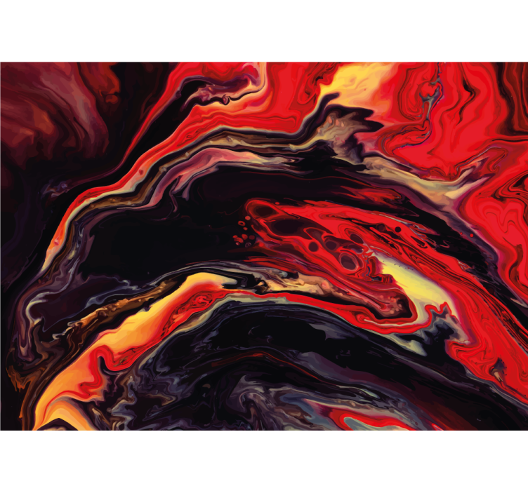 Fotomurale astratto motivi vorticosi dinamici - TenStickers