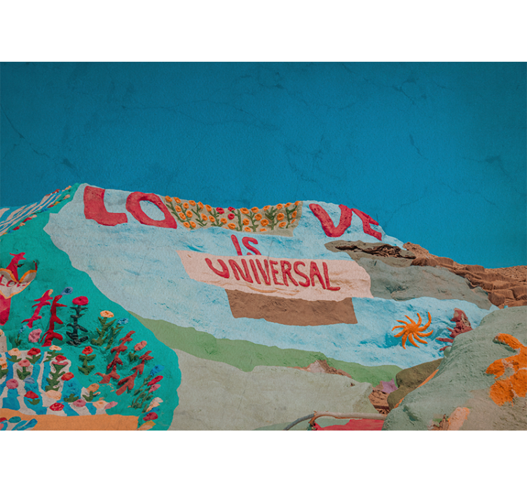 Fotomurale amore l'amore è universale - TenStickers