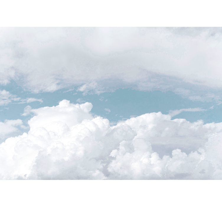 Fotomurale con le nuvole e cielo sereno - TenStickers
