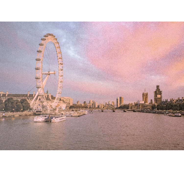 Fotomurale londra vista dal london eye - TenStickers