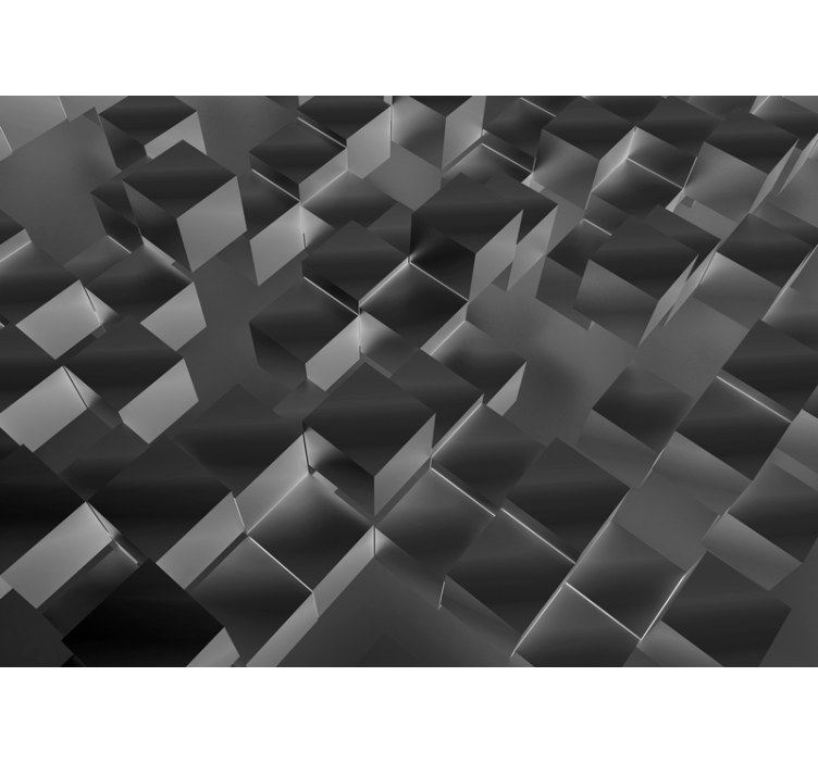 Fotomurale textures cubi tridimensionali - TenStickers