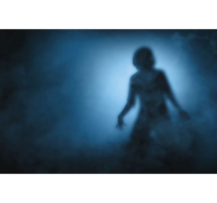 Murale della parete della sagoma di zombi - TenStickers