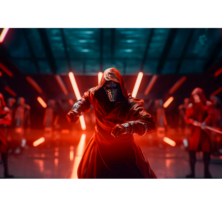 Fotomurale guerriero malvagio galattico per ragazzi - TenStickers