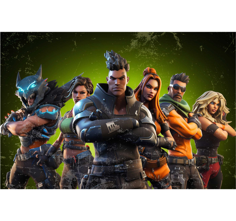 Fotomurale per camerette ragazzi personaggi epici - TenStickers