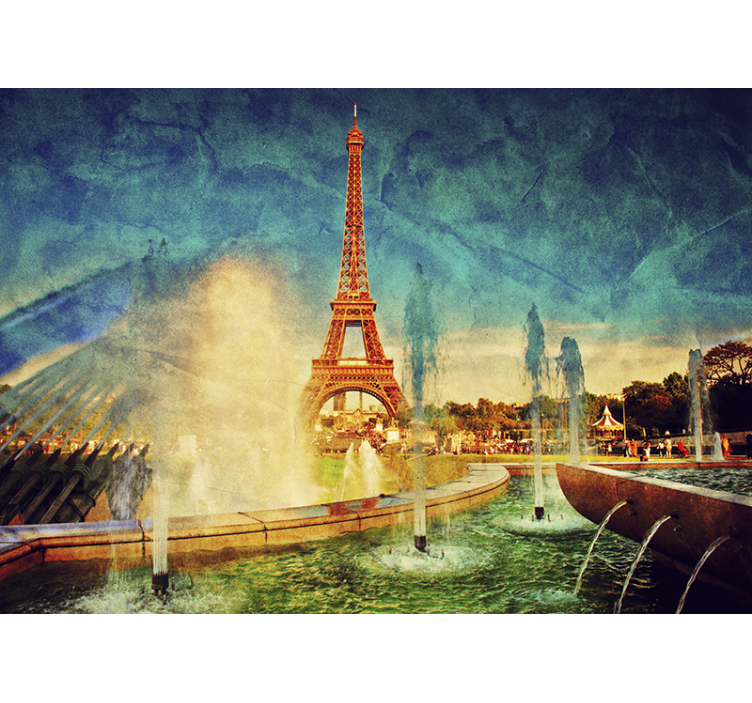 Fotomurale Parigi Parigi di notte - TenStickers