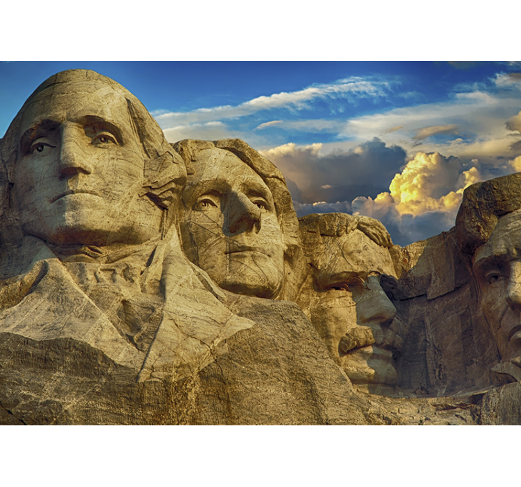 Fotomurale città monumenti di mount rushmore - TenStickers