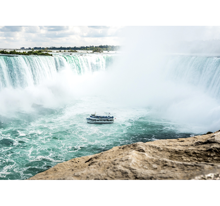 Fotomurale paesaggi avventura alle cascate del niagara - TenStickers