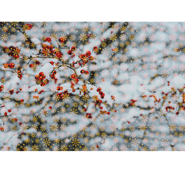 Fotomurale di natale momenti festivi invernali - TenStickers