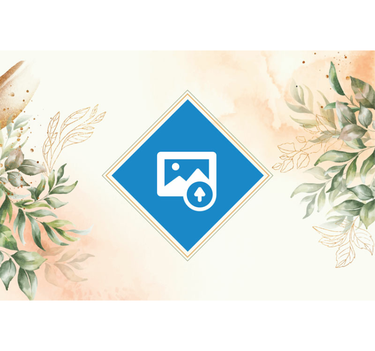 Fotomurali persone donna con cappello di girasole - TenStickers