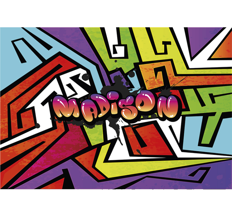 Fotomurale arte urbana arte di strada audace - TenStickers