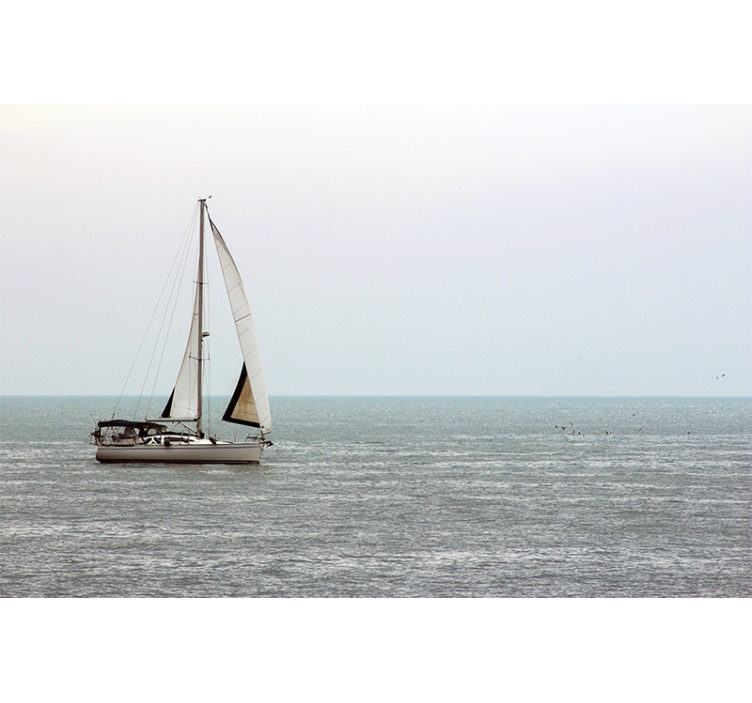 Fotomurale mare veliero sull'oceano - TenStickers