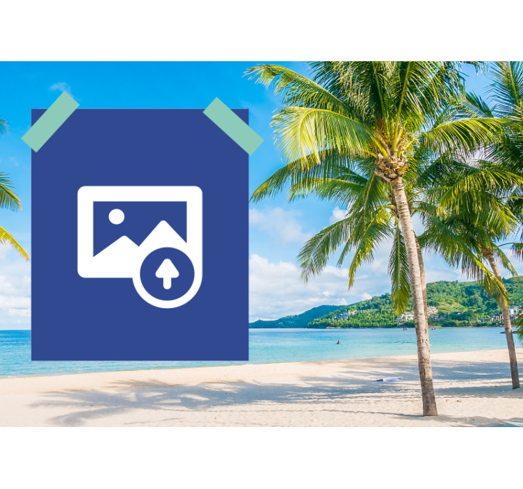 Fotomurale amore momento di coppia in spiaggia - TenStickers