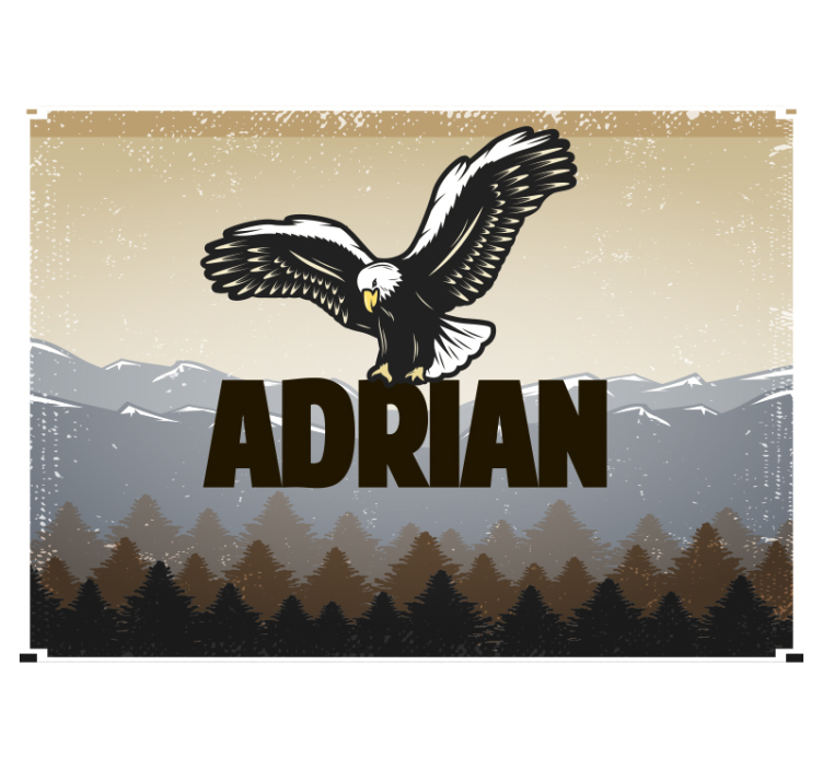 Fotomurale animali aquila in volo - TenStickers