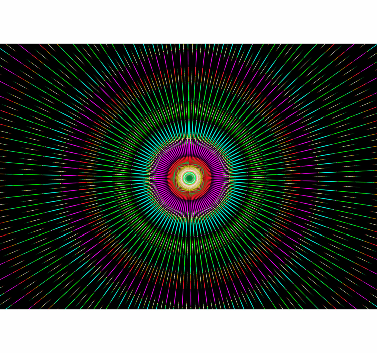 Fotomurale mandala Mandala di kaleido - TenStickers