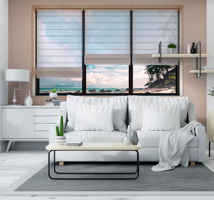 Fotomurale finestra paradisiaca - TenStickers