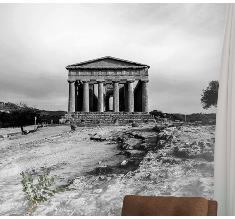 Fotomurale classico struttura del tempio storico - TenStickers