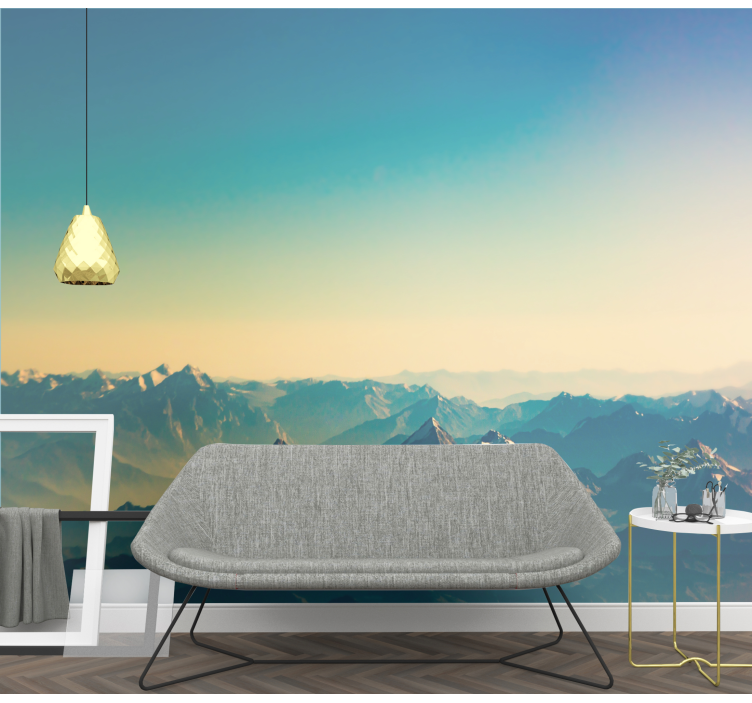 Fotomurale montagna grandioso scenario montano - TenStickers