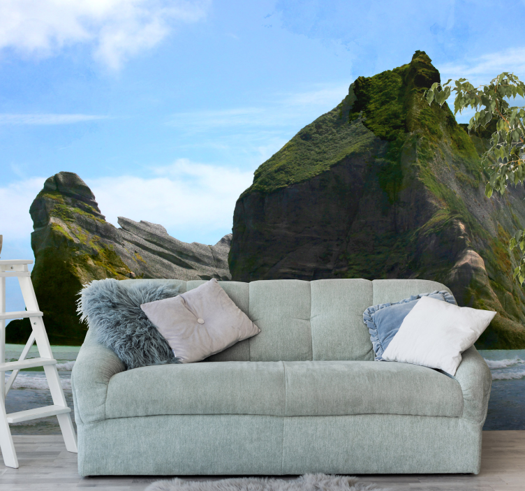 Fotomurale montagna maestoso paesaggio montano - TenStickers