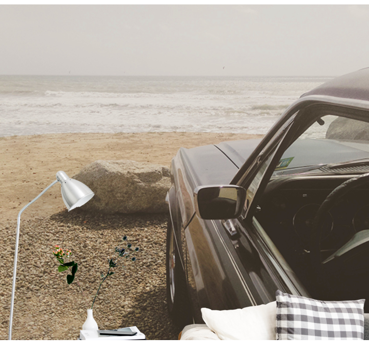 Fotomurale veicoli vista auto d'epoca - TenStickers