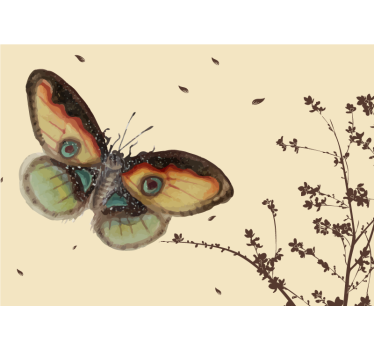 Fotomurale animali grande esposizione di farfalle - TenStickers