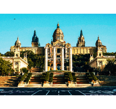 Fotomurale Barcellona museo nazionale catalano - TenStickers