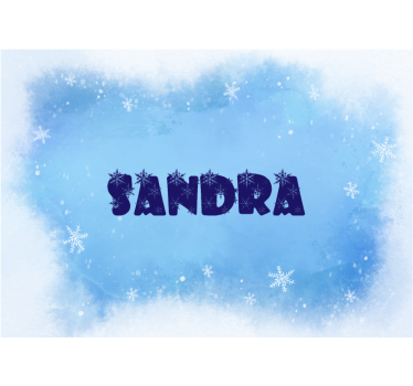 Fotomurale personalizzato creazione di nomi personalizzati - TenStickers