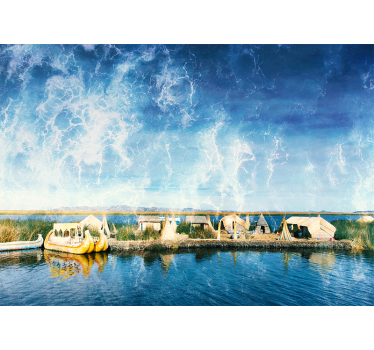 Fotomurale paesaggi vista serene di acqua - TenStickers