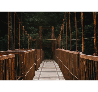 Fotomurali natura ponti nella natura - TenStickers
