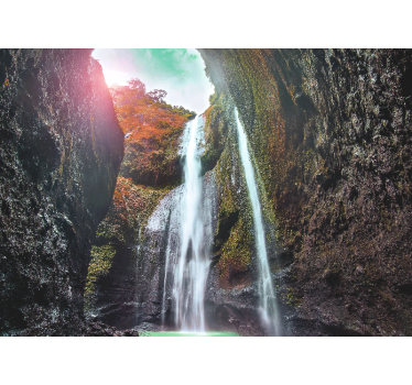 Fotomurali cascate paesaggio maestoso - TenStickers