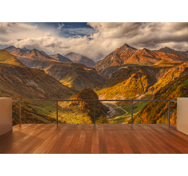Fotomurale paesaggi vista montagna regale - TenStickers