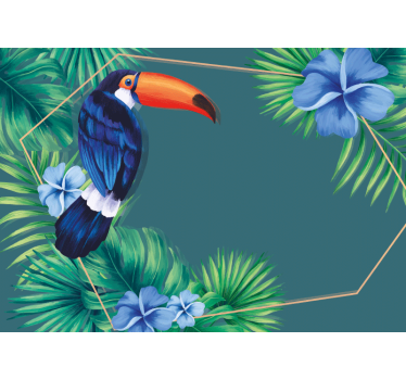 Fotomurale animali tucano tropicale - TenStickers