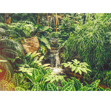 Fotomurali natura paradiso tropicale vibrante - TenStickers