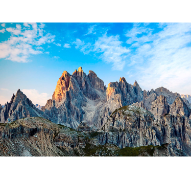 Fotomurale paesaggi vista montuosa - TenStickers