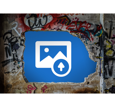 Fotomurale arte urbana azione dello skateboard - TenStickers